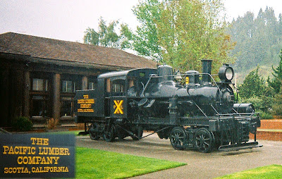 photo of Train in Scotia, CA at The Pacific Lumber Museum