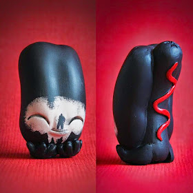“Skull Face” Edition Watson Leverton Hot Dog Resin Figure by UME Toys