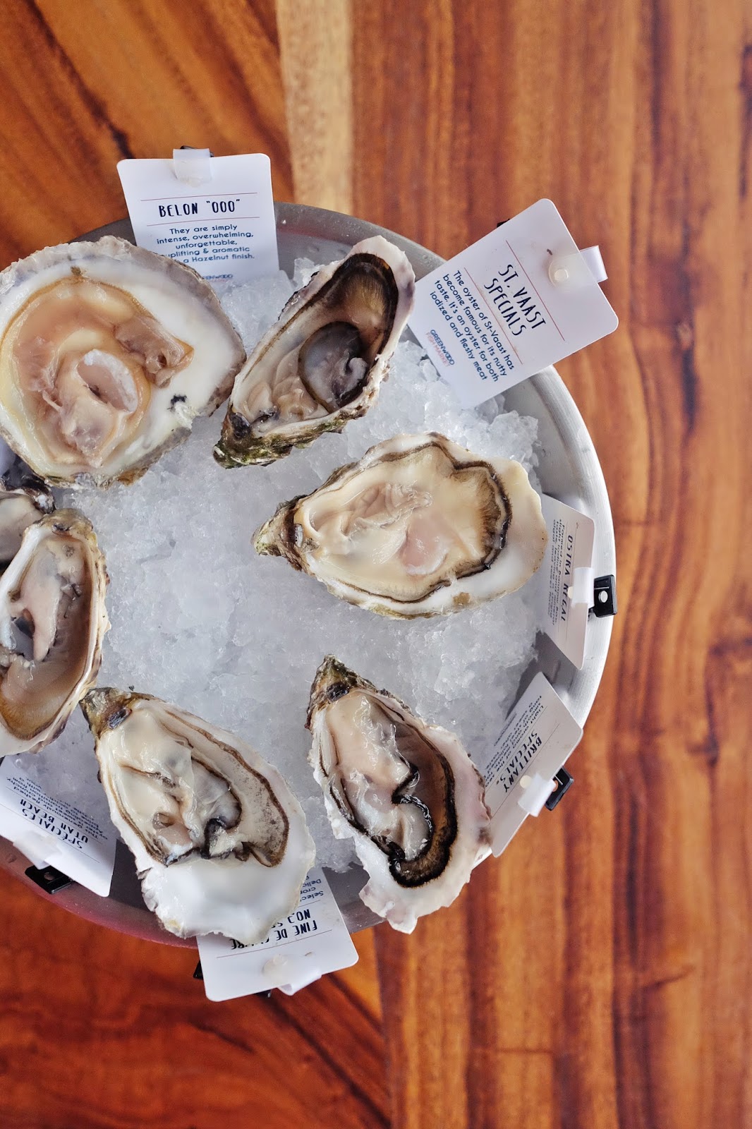 Greenwood Fish Market and Bistro Sentosa Cove 4th World Oyster