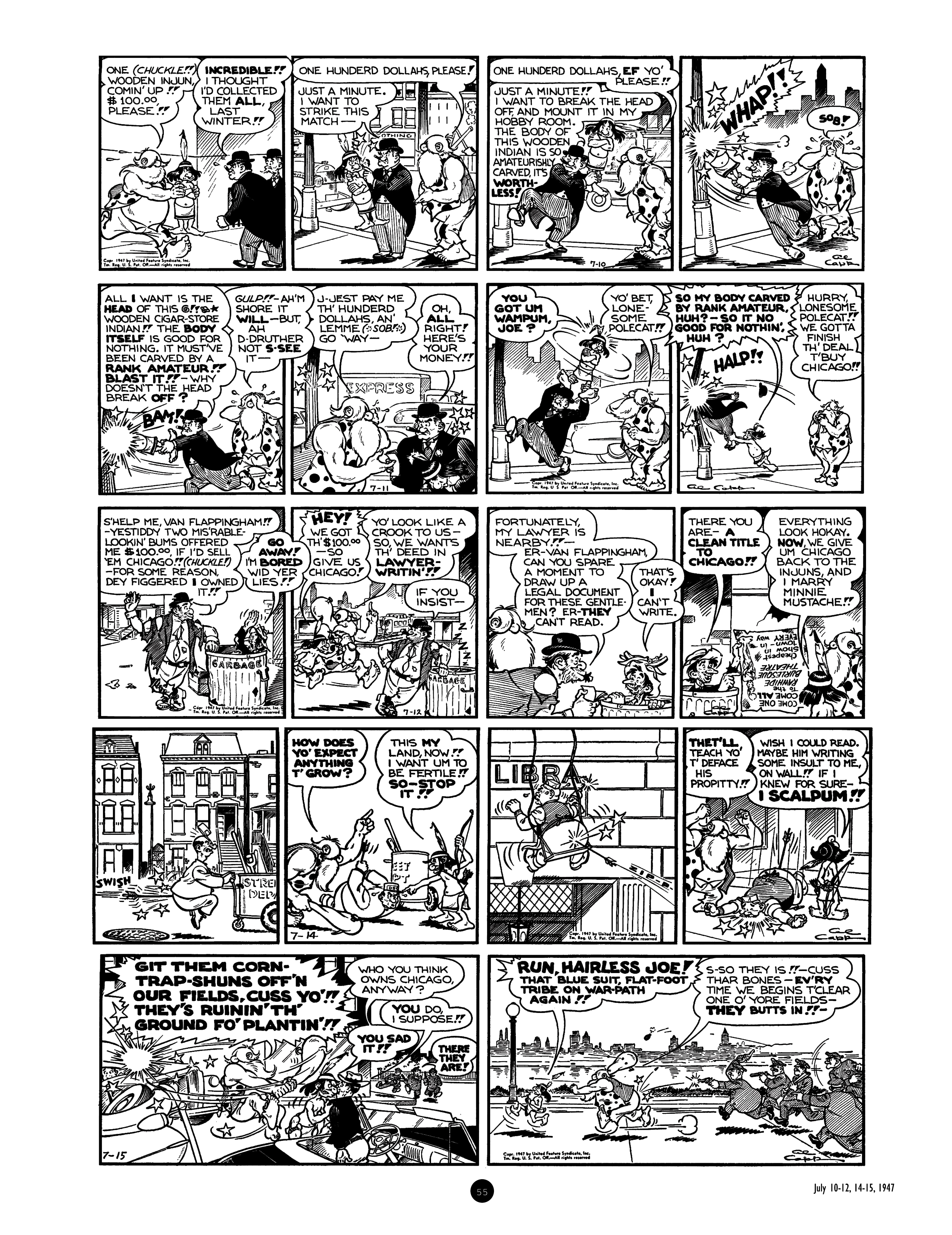 Read online Al Capp's Li'l Abner Complete Daily & Color Sunday Comics comic -  Issue # TPB 7 (Part 1) - 55