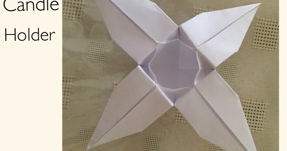 ArchGuide Origami Candle Holder