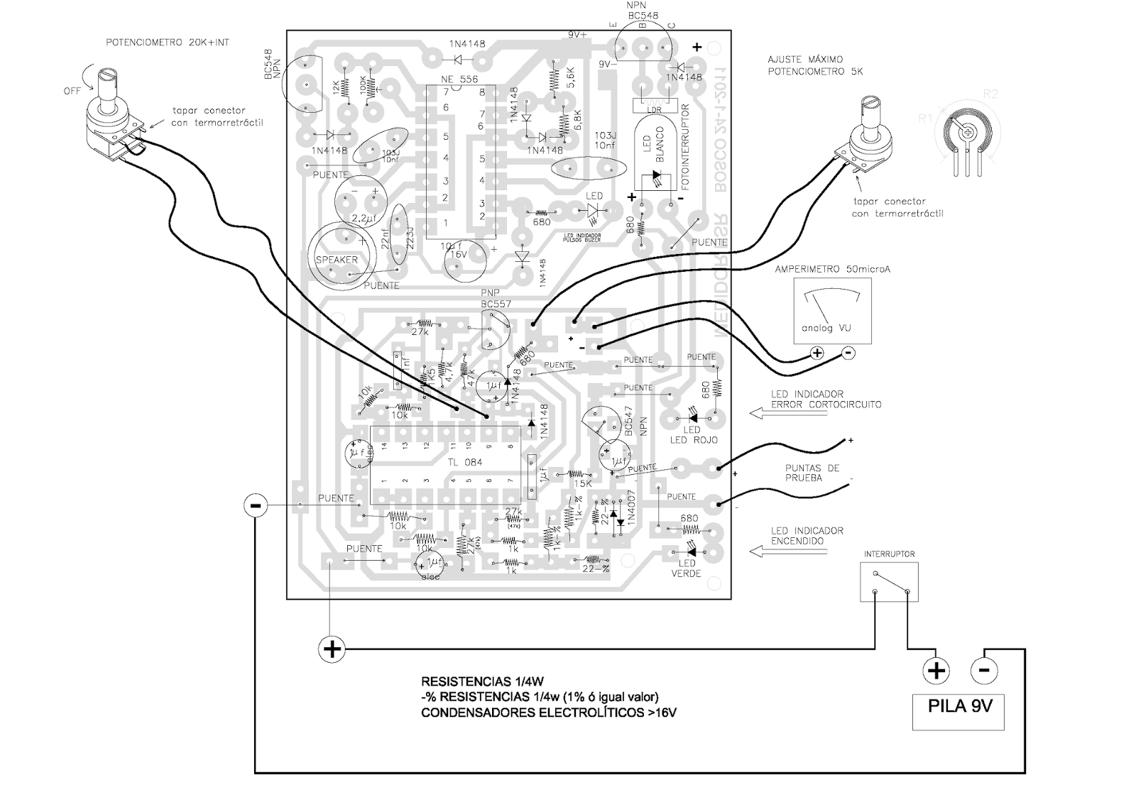 Bosco Hurtado, arquitecto: OFF-LINE. ESR Meter