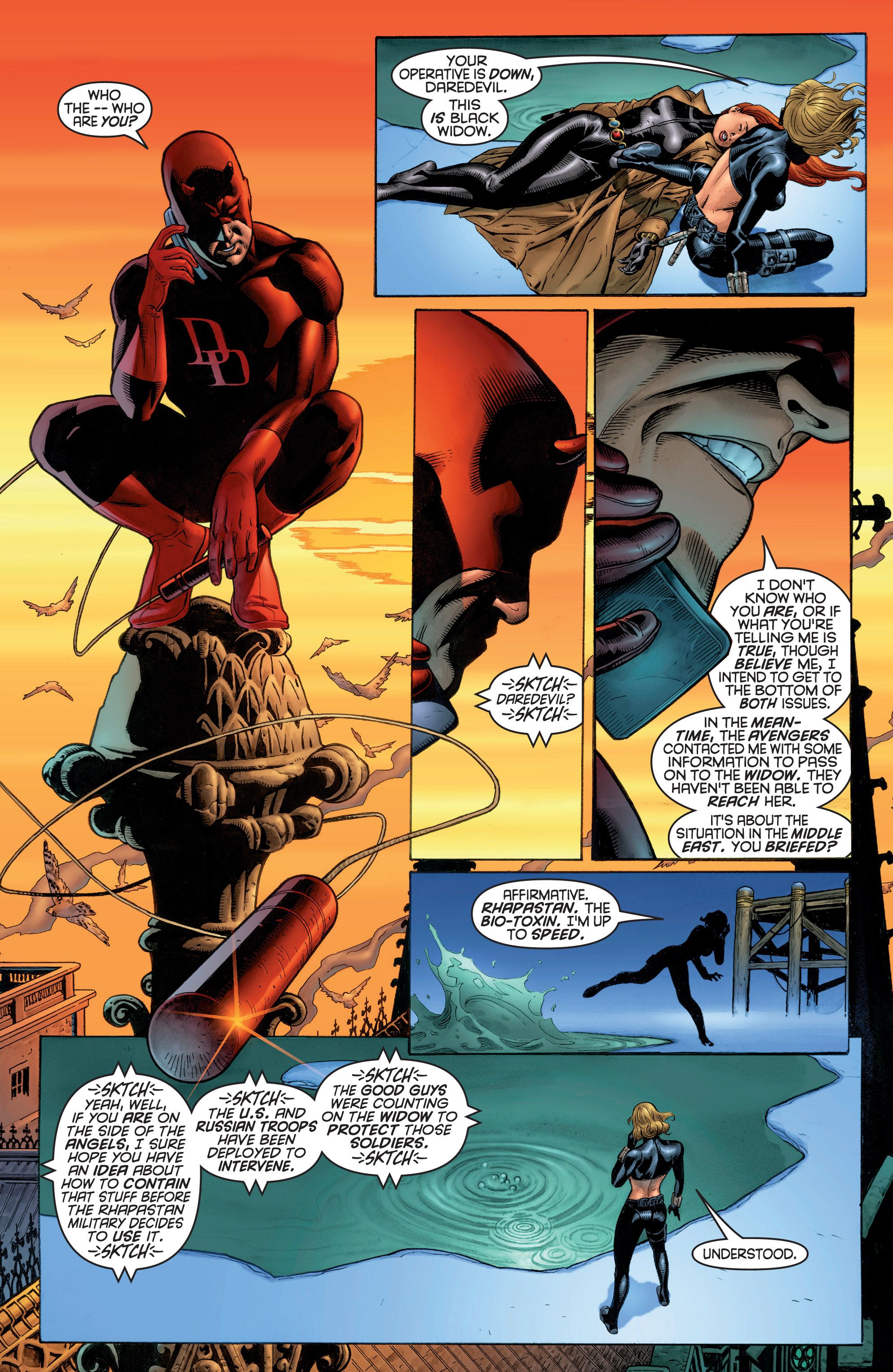 Read online Black Widow (1999) comic -  Issue #3 - 4