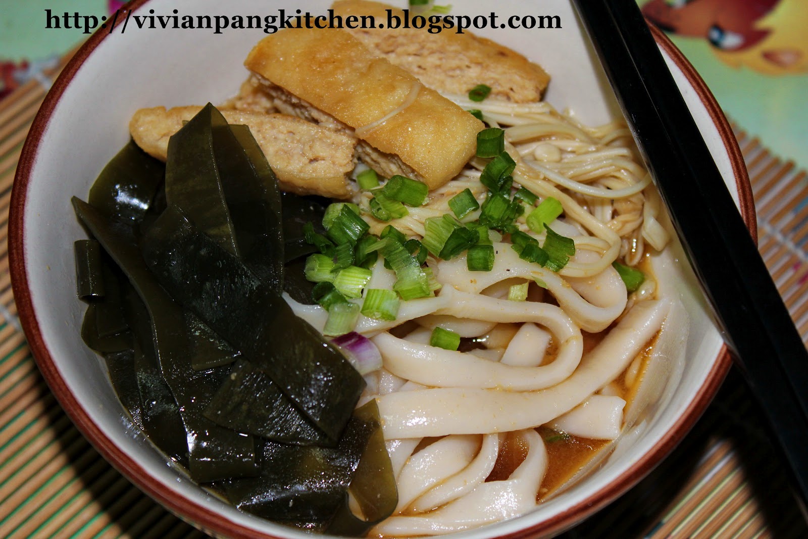 Vivian Pang Kitchen Homemade Chewy Udon