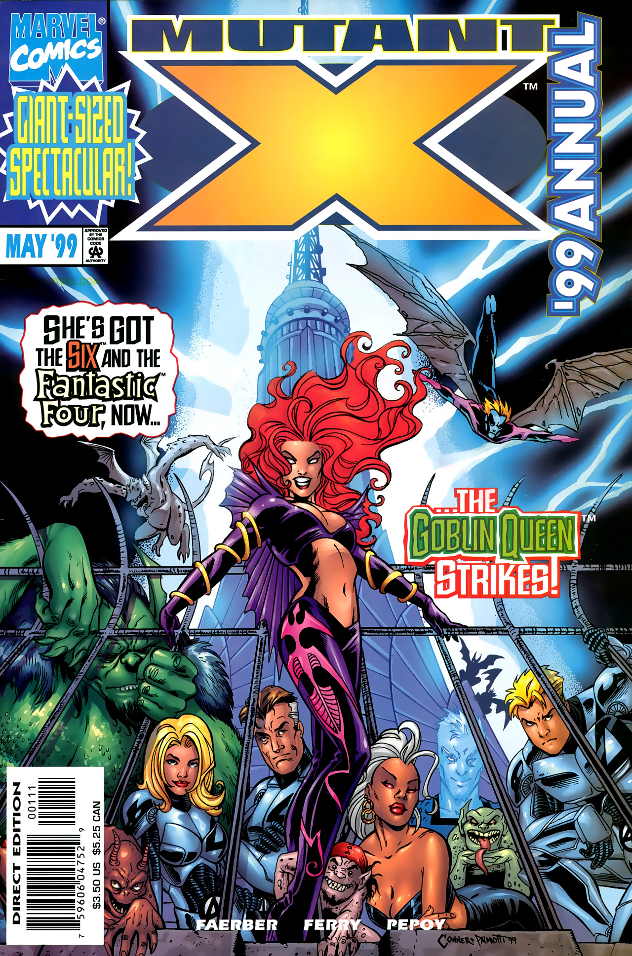 Read online Mutant X comic -  Issue # Annual 1 - 1