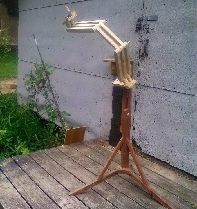 The Wood Knack Articulated camera arm