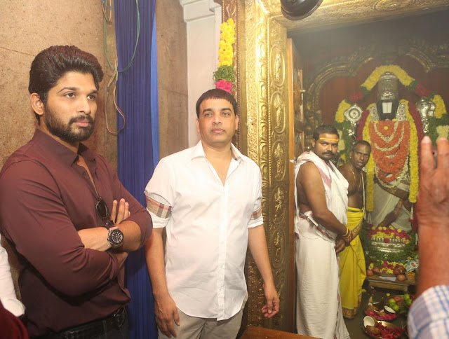 Allu Arjun's 'DJ' movie Launch Stills Allu Arjun's 'DJ' movie Launch Stills