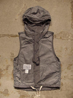 Engineered Garments "Field Vest" Spring/Summer 2017