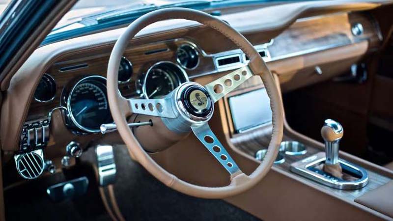 Revology S 1968 Ford Mustang Replica Gets A Ferrari Leather