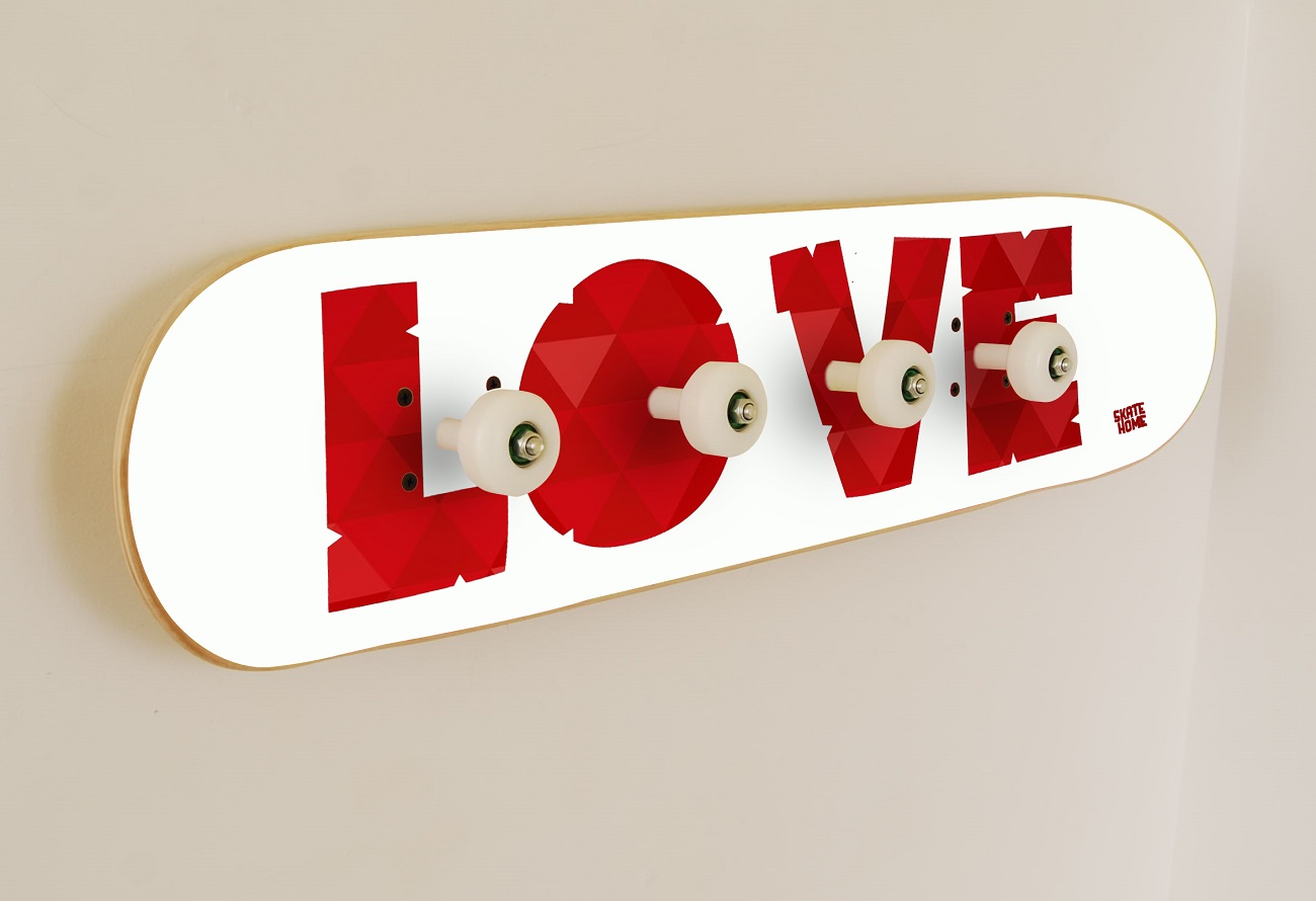 Skate Home Deutschland Skateboard Möbel Auf Skate Home Und Wand Kleiderständer Love