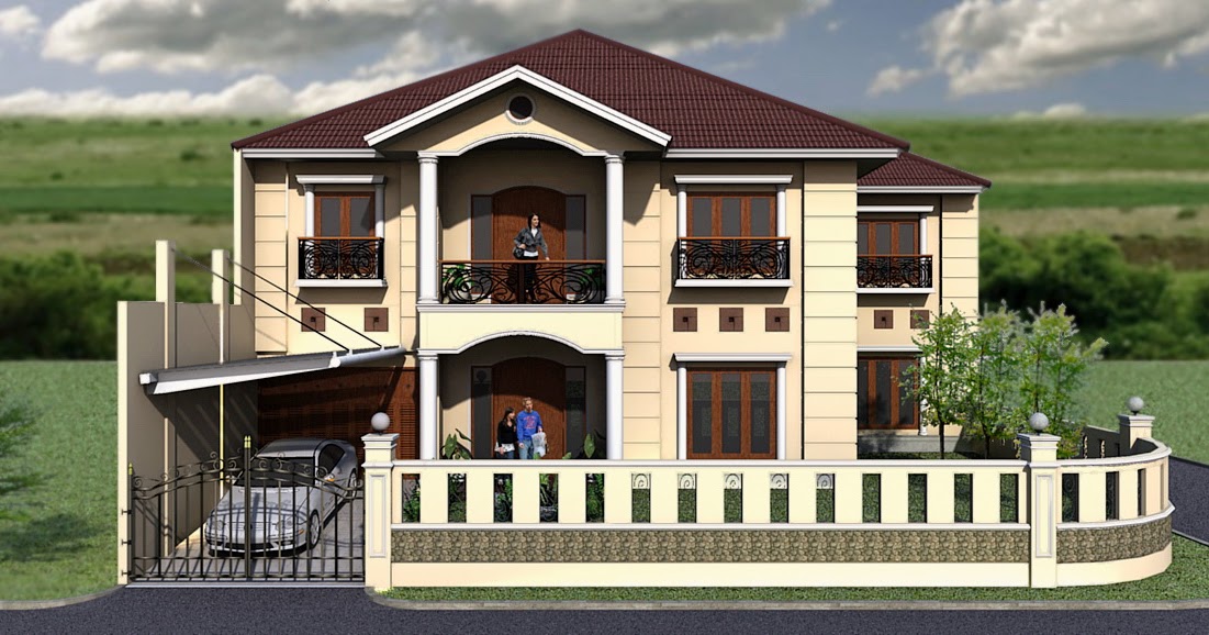Panduan Bangunan  Rumah  Desain Renovasi Rumah  Klasik Kontemporer di Bintara