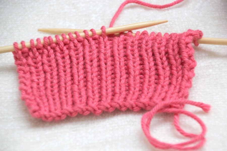 APRENDER A TEJER CON DOS AGUJAS Punto elástico ó de patente