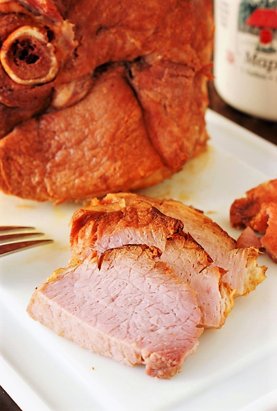 Maple Crock Pot Ham Recipe The Kitchen is My Playground