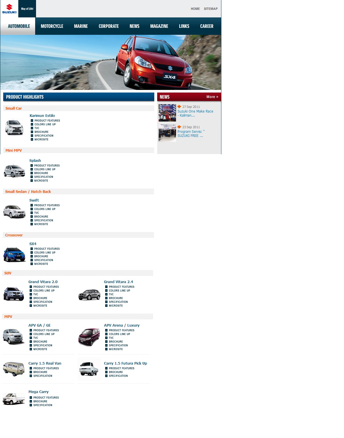 Forza Septiawan Marketing Mix 4P Pada Website Perusahaan