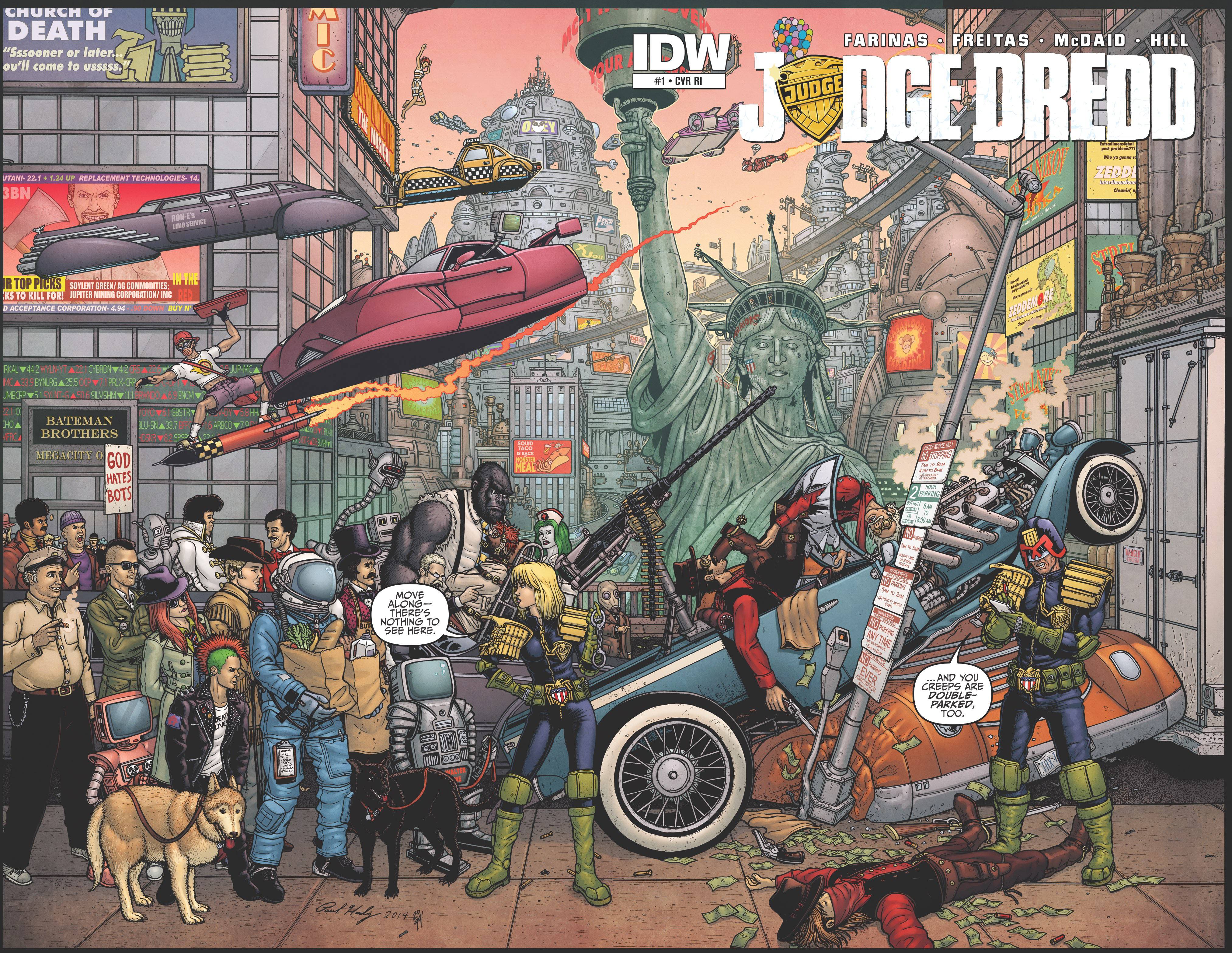 Read online Judge Dredd (2015) comic -  Issue #1 - 2