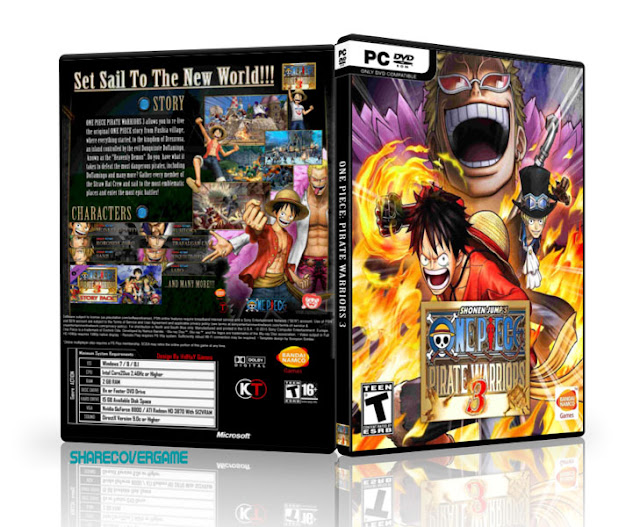 One Piece Pirate Warriors 3 Cover Game Pc