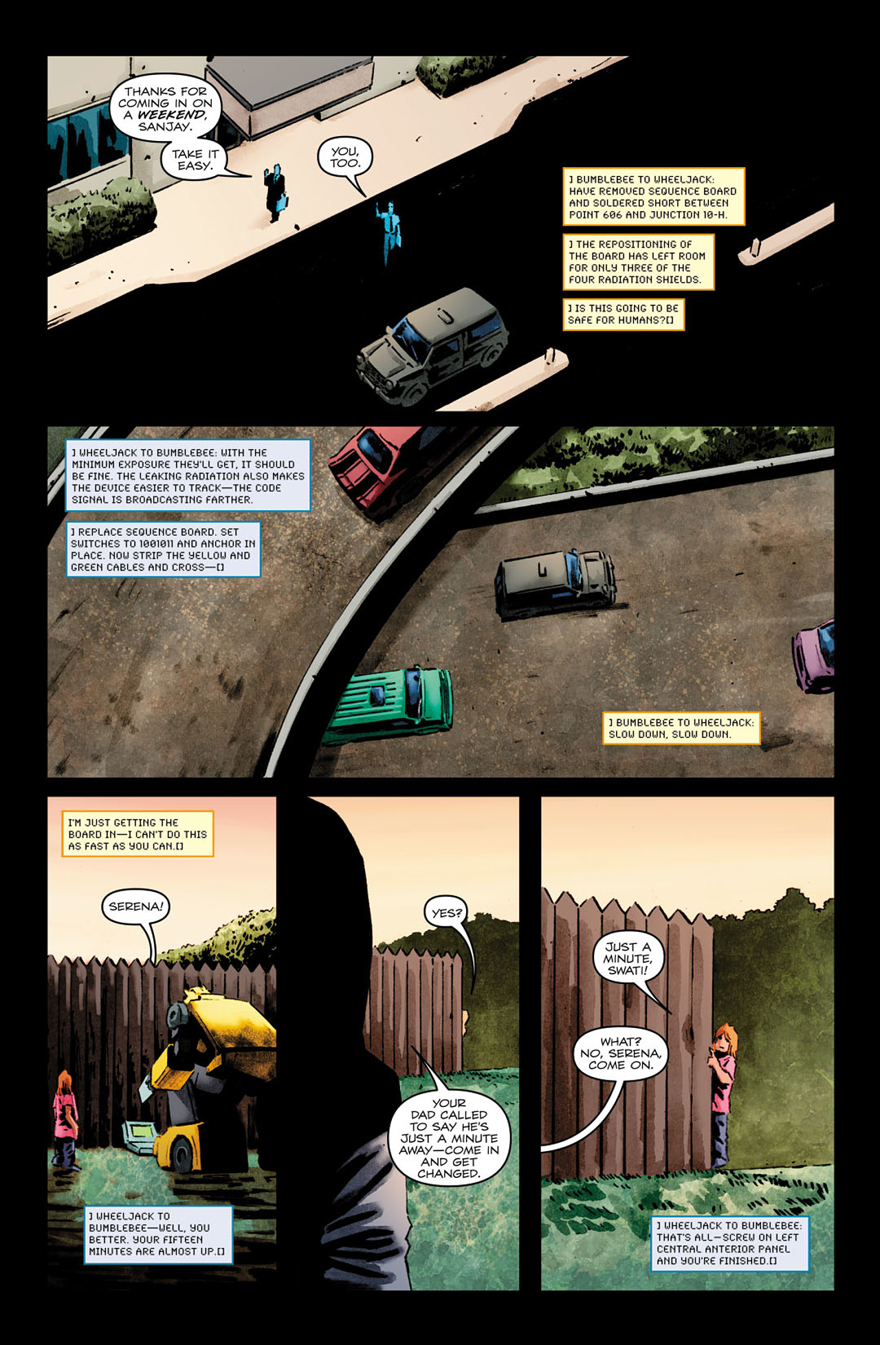 Read online The Transformers: Bumblebee comic -  Issue #3 - 23