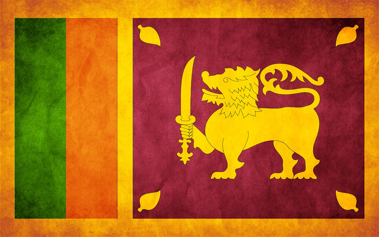 Flagge Sri Lankas