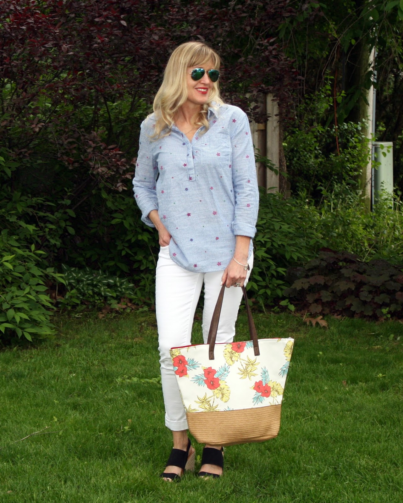 why you need a straw bag this summer