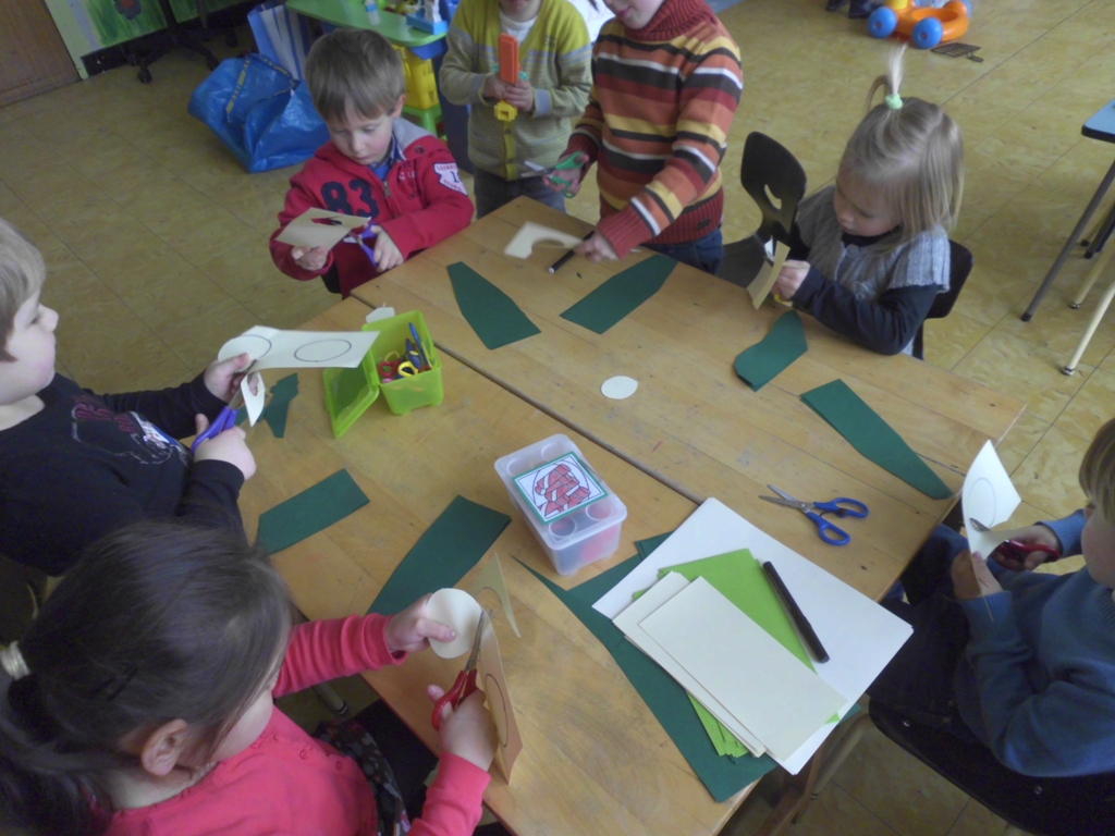 Ontkoppelingskleuterklas,Den Hulst: Week van 11 tot en met 14 maart