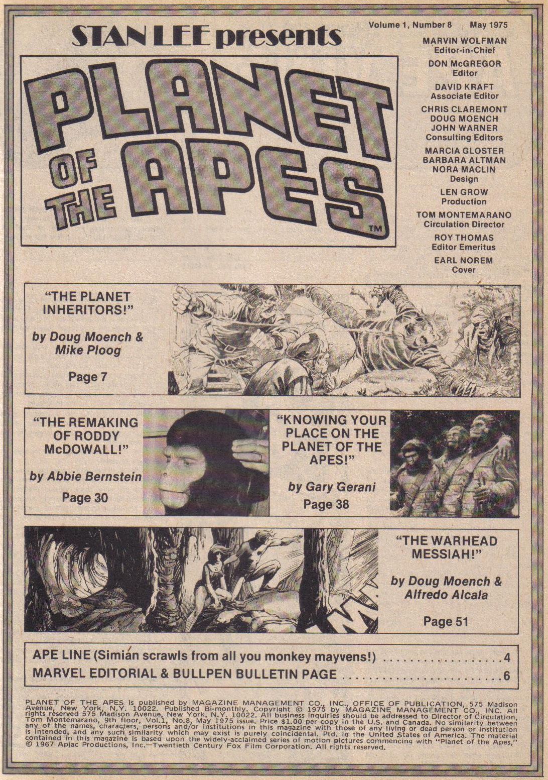 Read online Planet of the Apes comic -  Issue #8 - 3