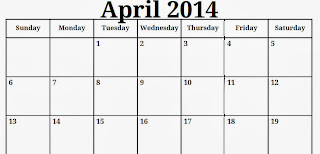 Free Printable Calendar: Free Printable Calendar April