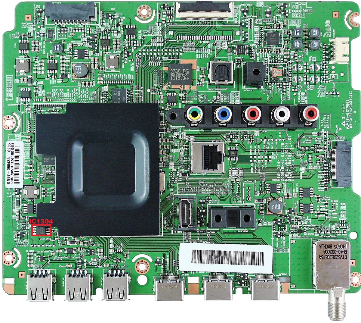 MEMORY DUMP TV: SAMSUNG UN40H6350AFXZA