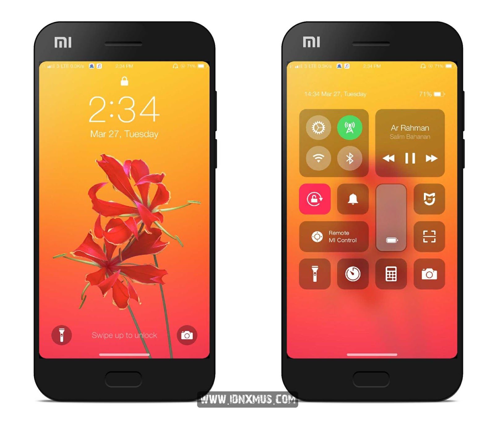 MIUI Theme MiBose iOS 11.3x