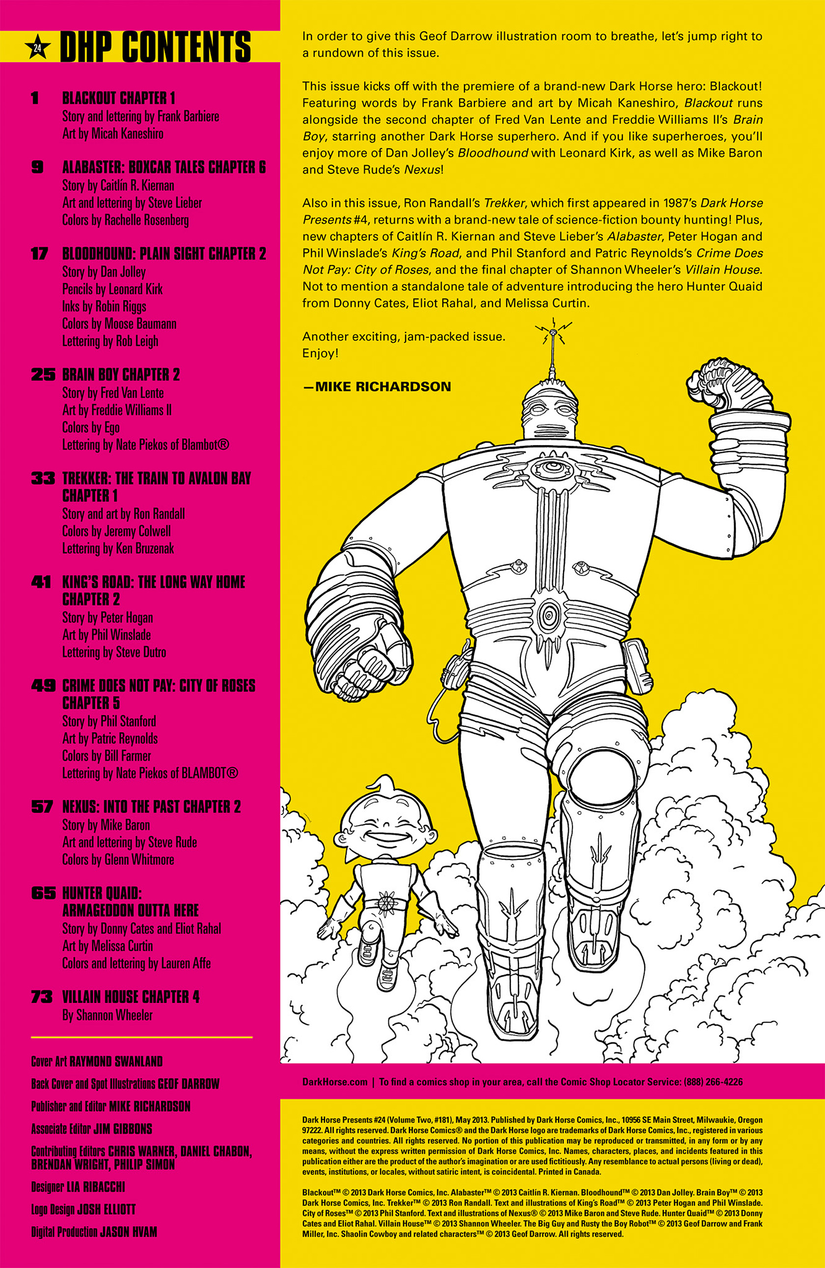 Read online Dark Horse Presents (2011) comic -  Issue #24 - 2