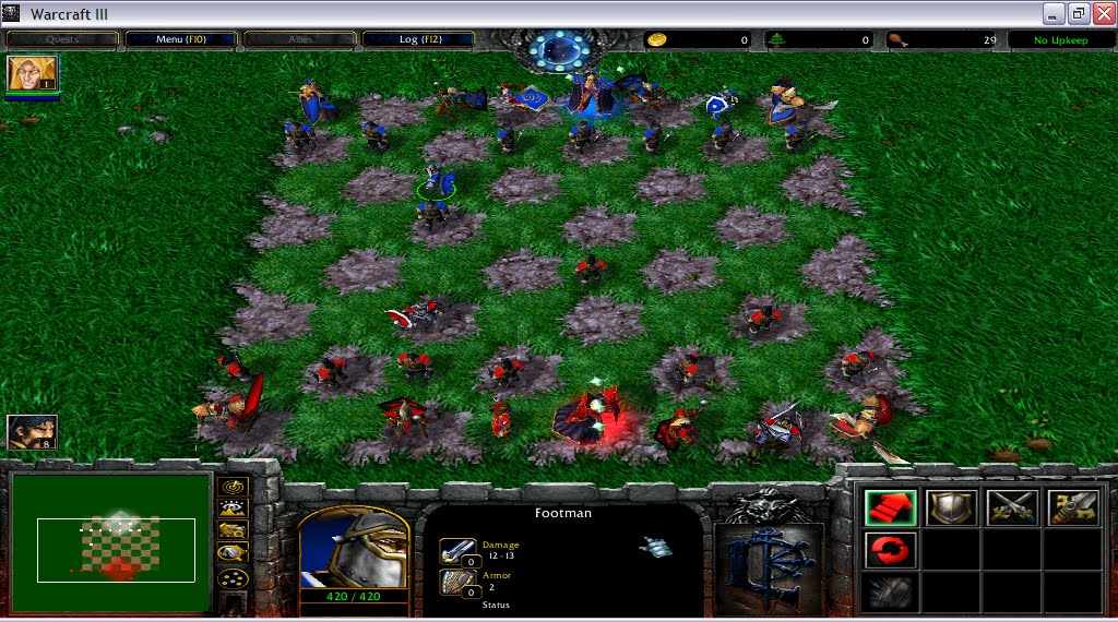 Warcraft 3 карта 3 на 3