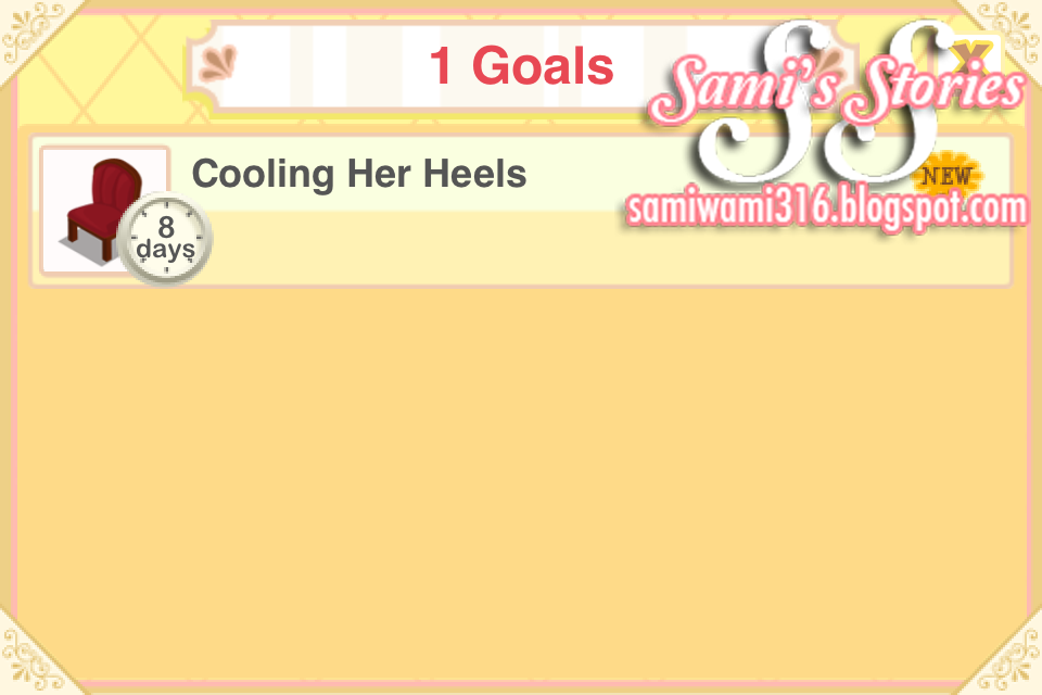 Sami's Stories Delicious Puzzles & Cooling Her Heels Goal (BS)