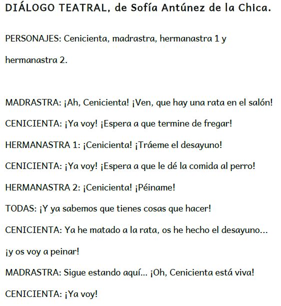 Ms María González: Diálogos teatrales