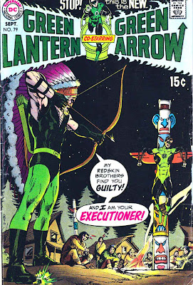 Green Lantern Green Arrow #79 dc comic book cover art by Neal Adams