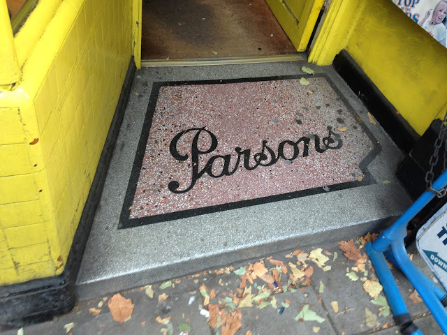 Doorway mosaic, Gloucester Road, Bristol