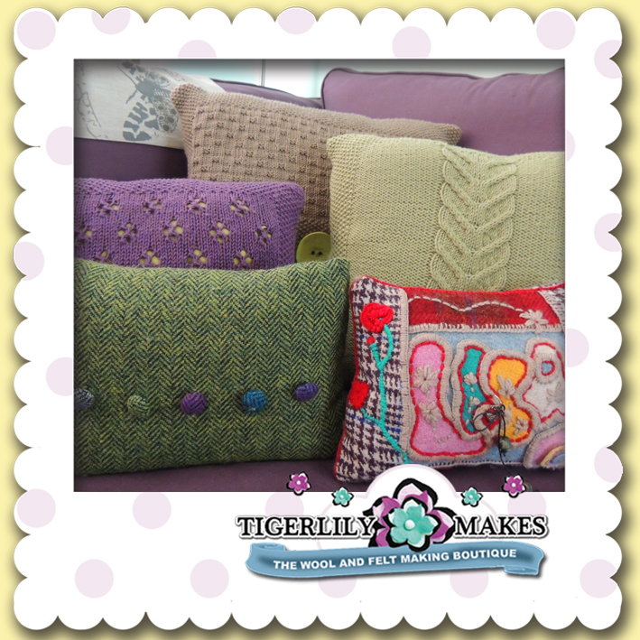 Tigerlily Makes Cushions O Gloriously Glorious Handmade Cushions!!!