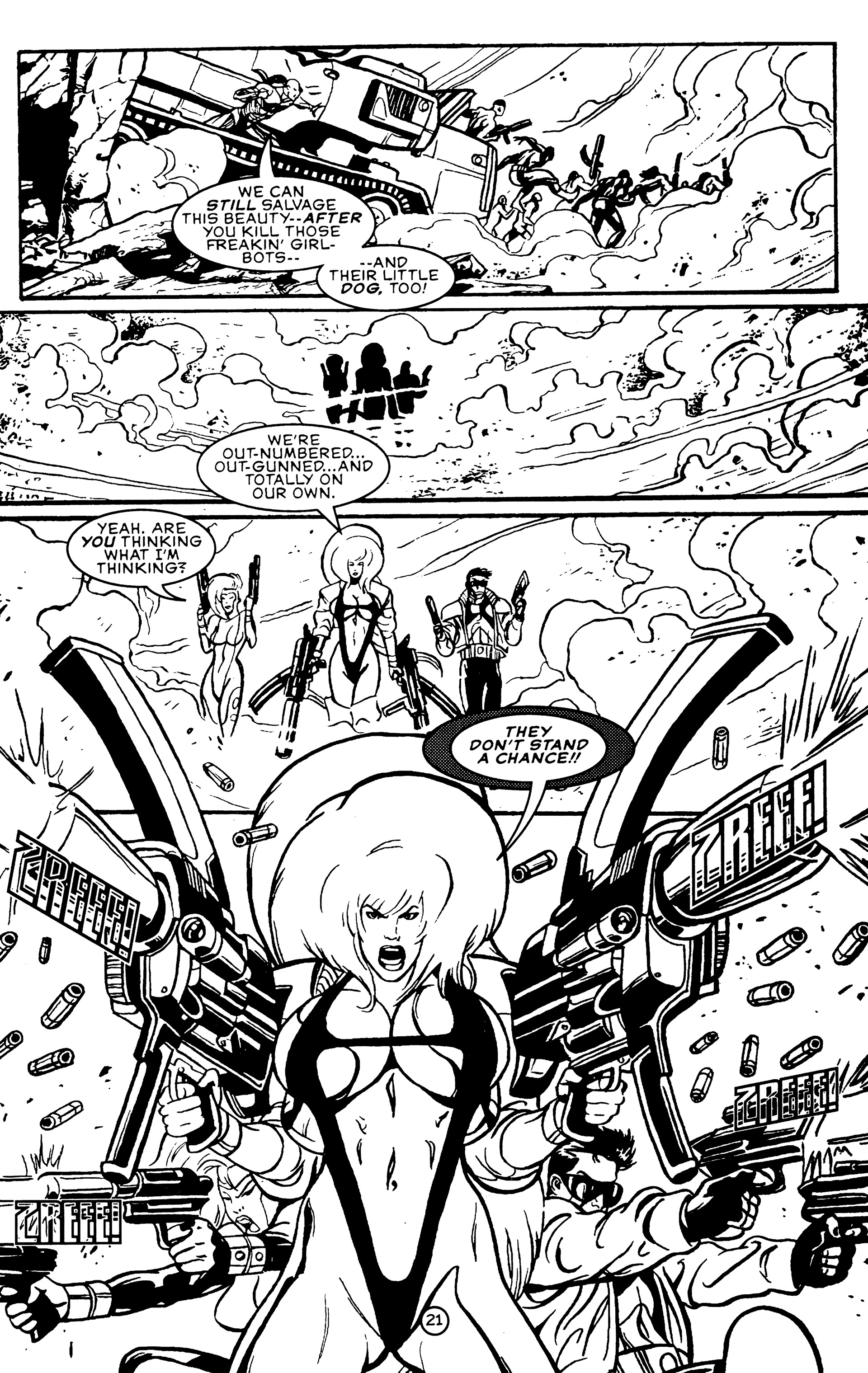 Read online Cybertrash and the Dog comic -  Issue # Full - 22