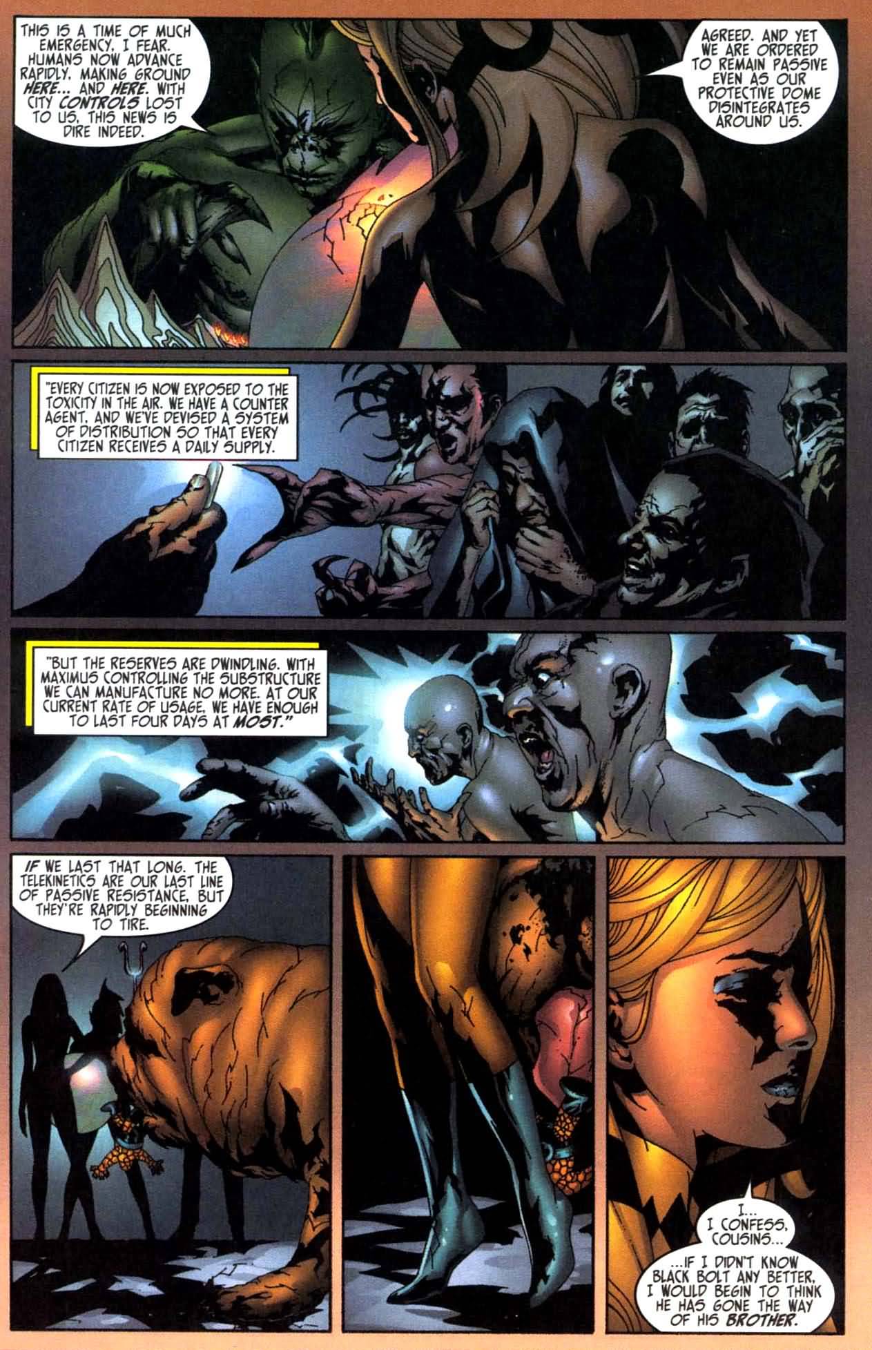 Read online Inhumans (1998) comic -  Issue #8 - 16