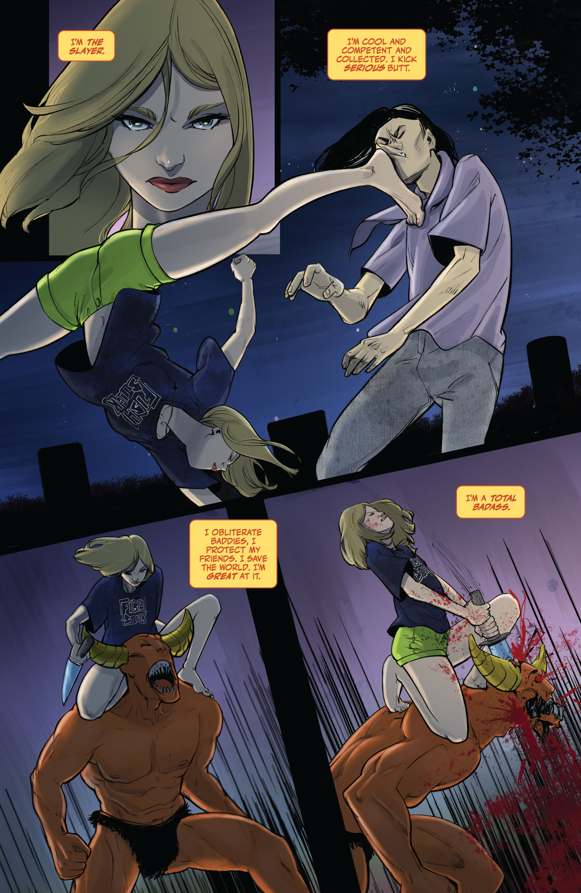 Read online The Vampire Slayer comic -  Issue #7 - 5
