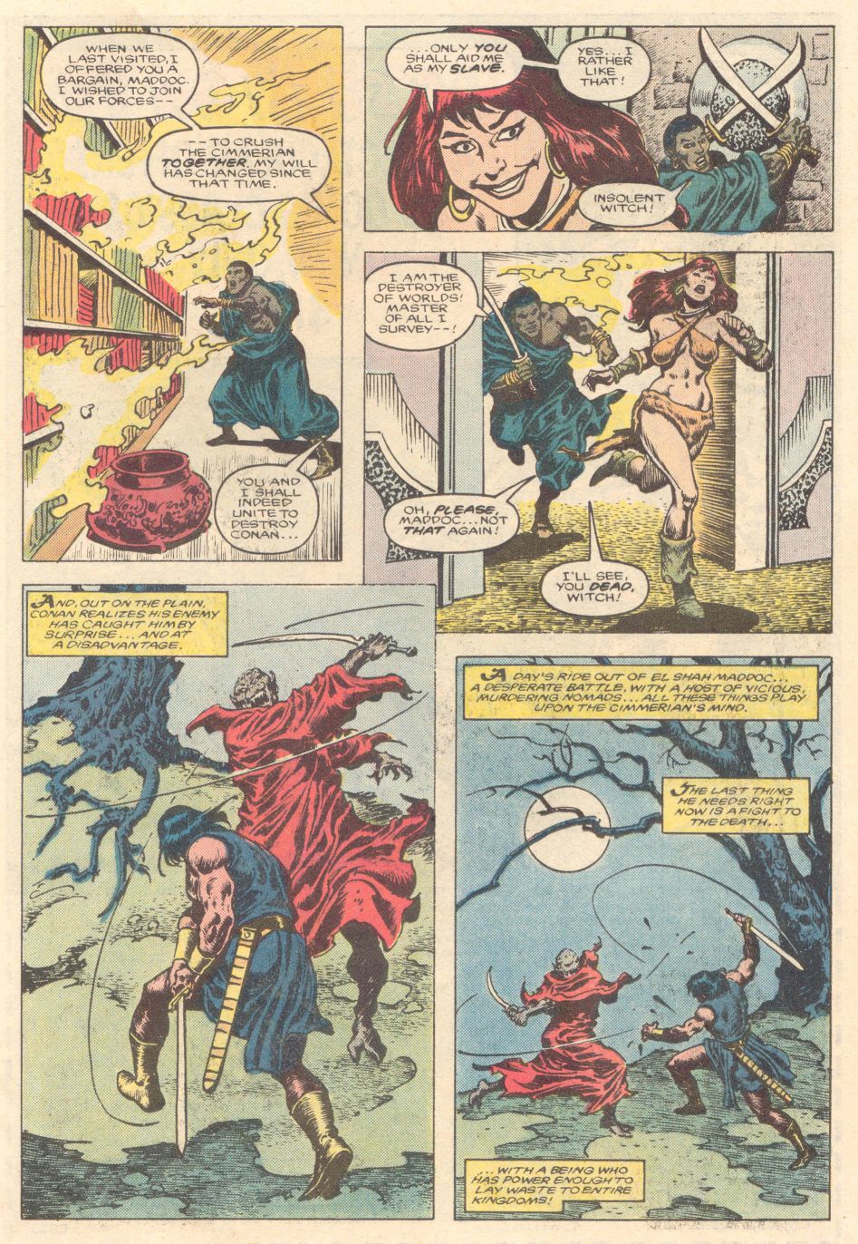 Read online Conan the Barbarian (1970) comic -  Issue #183 - 8