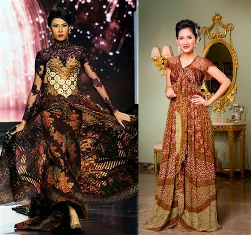 gaun batik pengantin gaun batik pengantin
