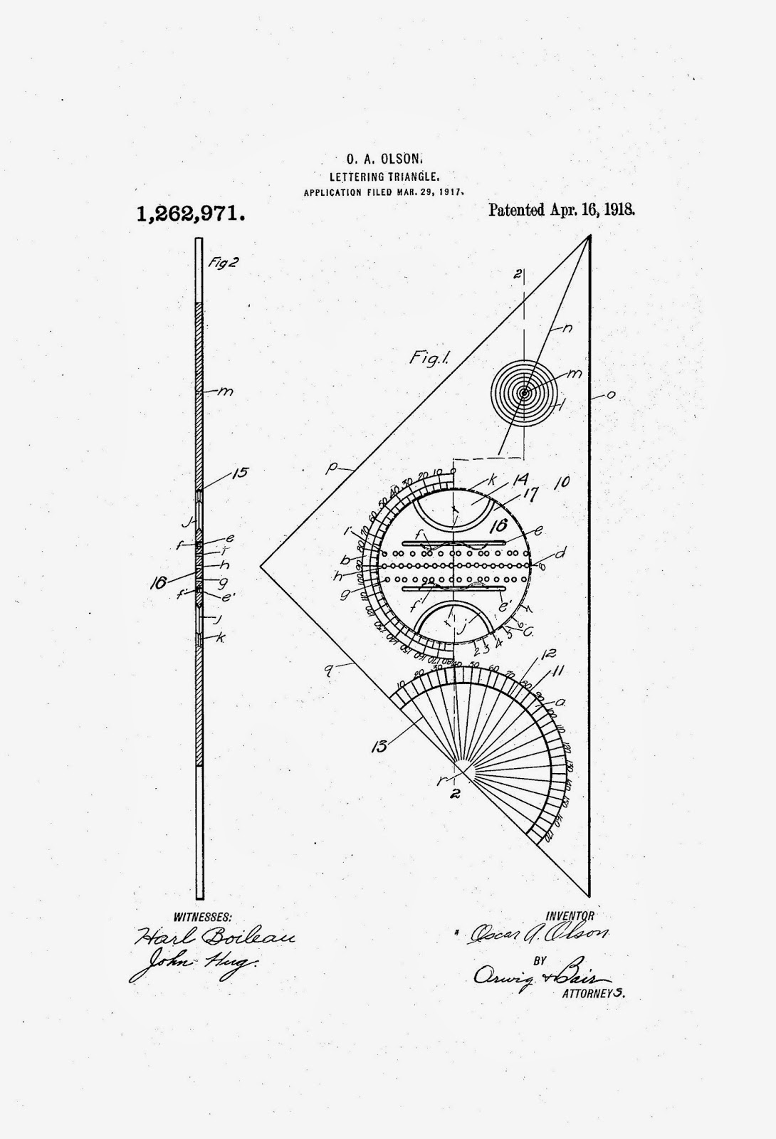 Tenth Letter of the Alphabet: Creator: O.A. Olson, Ames Lettering Guide ...