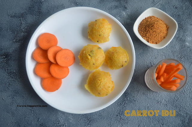 Carrot Idli