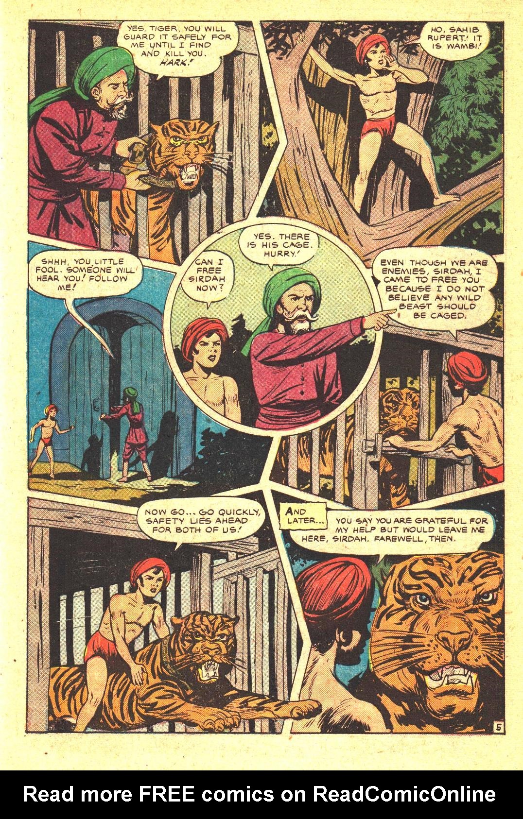 Read online Wambi Jungle Boy comic -  Issue #10 - 27