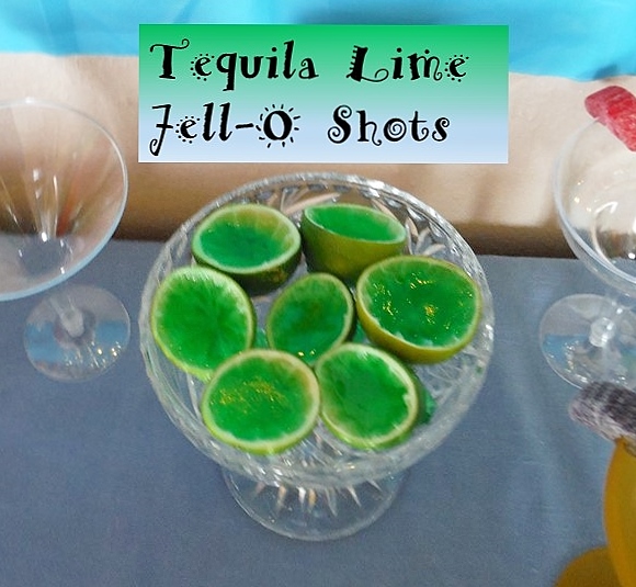 That Sexy Dish! Tequila Lime JellO Shots
