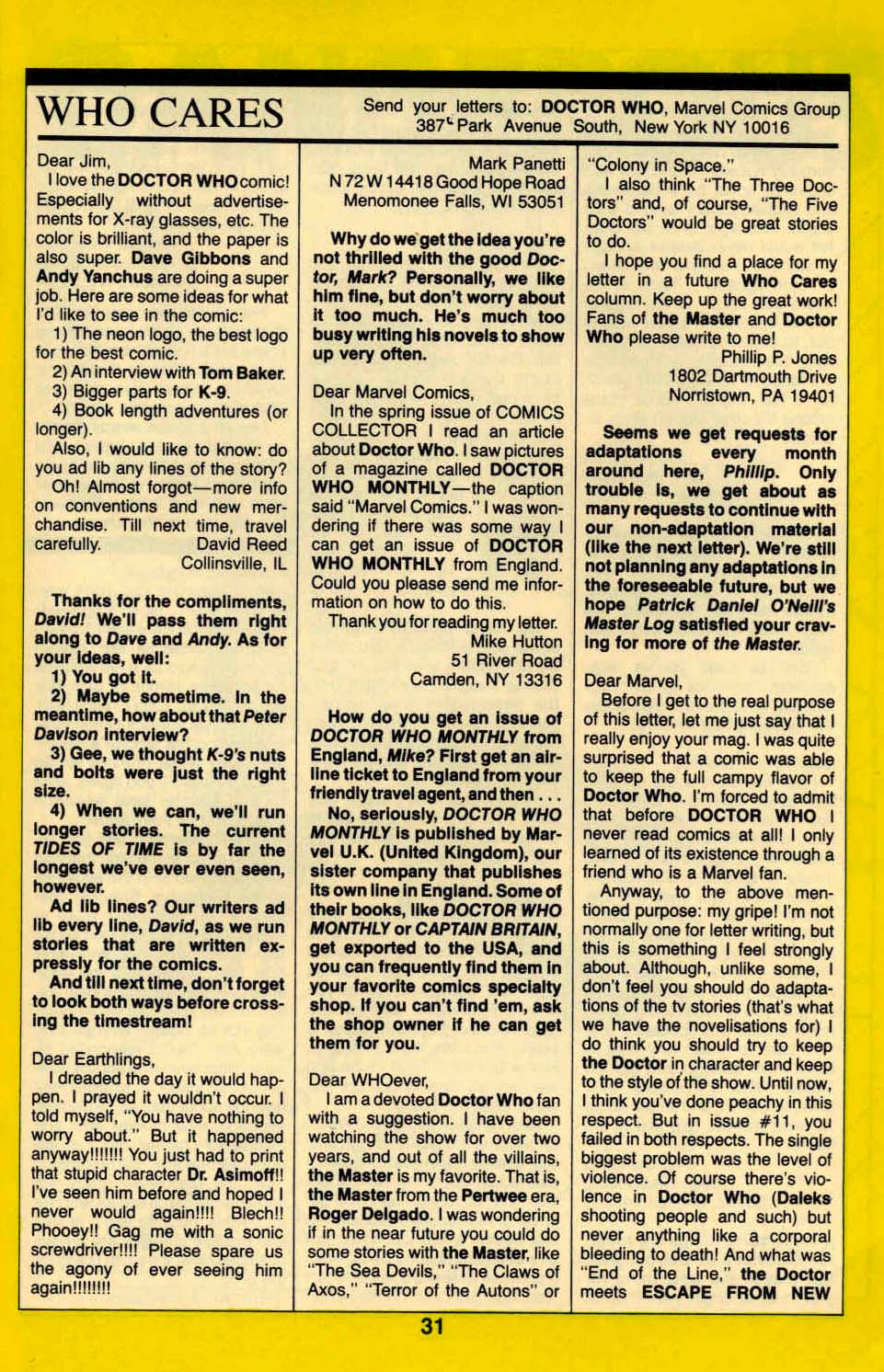 Doctor Who (1984) issue 16 - Page 33