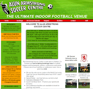 Alun Armstrong Soccer Centre Cre8ive Online
