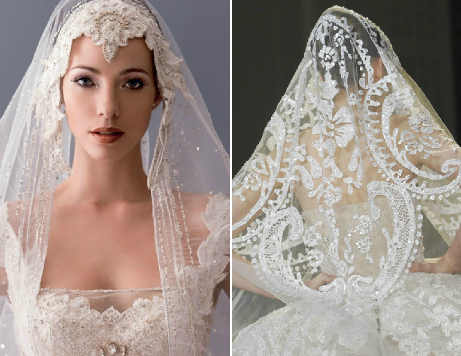 BRIDE CHIC INCREDIBLY VEILED