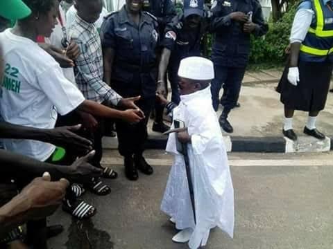 Photogist: Gambian Kids Recreate Former President's Style For Common Wealth Day