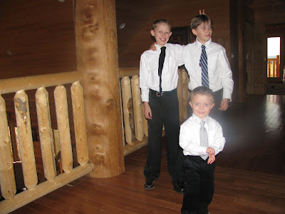 Christian, Carson and Ethan