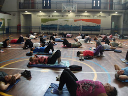 Workshop de Yoga realizado no CEU Jaçanã